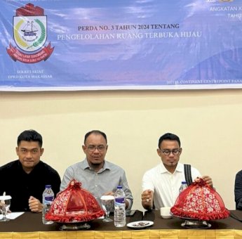 Sahruddin Said Edukasi Warga Soal Aturan Pengelolaan Ruang Terbuka Hijau