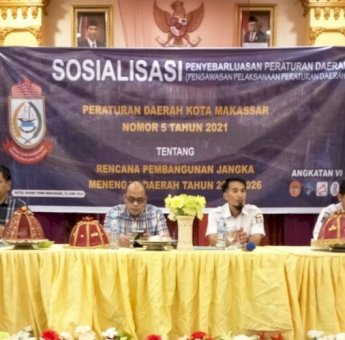 Sosialisasikan Perda RPJMD Makassar, Irwan Djafar: Ini Sebagai Acuan