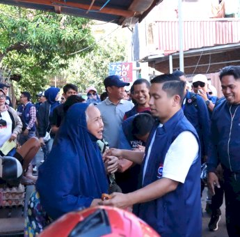Tasming-Hermanto Disambut Hangat Warga Kampung Lanyer, Komitmen Prioritaskan Infrastruktur dan Pelayanan Publik