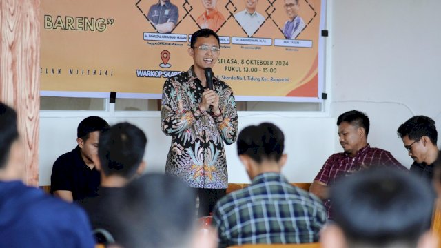 Calon Wakil Wali Kota Makassar, Ilham Ari Fauzi Amir Uskara menegaskan kesiapannya untuk beradu gagasan dengan kandidat lainnya. (Foto: Istimewa)