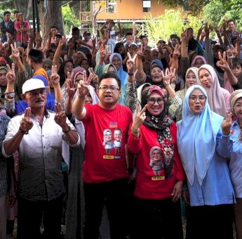 Jelang Debat Kandidat, Husniah-Darmawangsyah Imbau Pendukung Jaga Suasana Kondusif