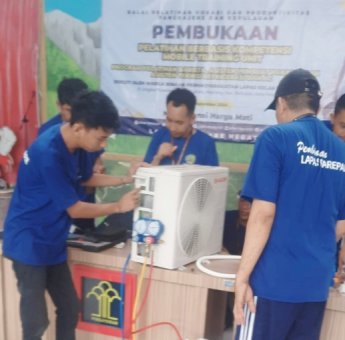 Cetak Warga Binaan Terampil, Lapas Parepare Kerja Sama BPVP Pangkep Gelar Pelatihan AC Bersertifikasi