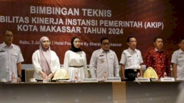 Kegiatan Bimbingan Teknis Akuntabilitas Kinerja Instansi Pemerintah (AKIP) yang berlangsung di Hotel Four Points by Sheraton, Jalan Andi Djemma, Makassar, Rabu (3/7/2024). (Foto: Istimewa)