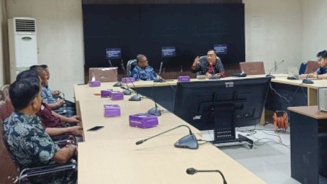 Badan Pendapatan Daerah (Bapenda) Kota Makassar menerima kunjungan dari Bapenda Kota Palu, Kamis (19/9/2024). (Foto: Istimewa)