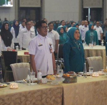 Kepala Bapenda Makassar Hadiri Peringatan Hari Kesatuan Gerak PKK ke-52