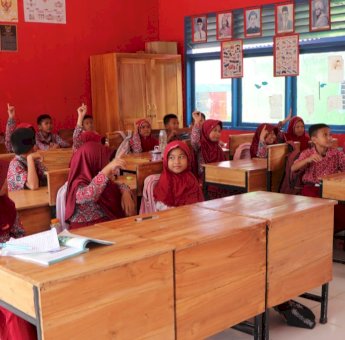 Peduli Masa Depan Generasi Bangsa, Satgas TMMD ke-122 Kodim 1425 Jeneponto Berikan Materi Wasbang