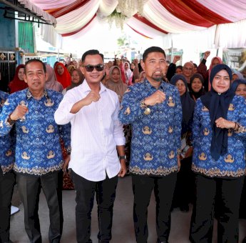 Pjs Walikota Makassar Resmikan Infrastruktur Penyediaan Air Minum di Pannampu