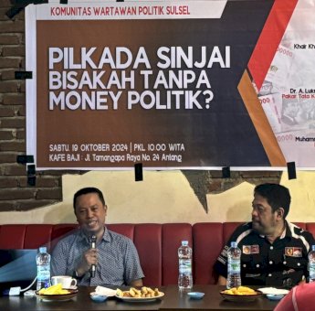 Politik Uang Bayangi Pilkada Sinjai, Pengamat Sebut Efek Kurangnya Ide Kandidat Gaet Pemilih
