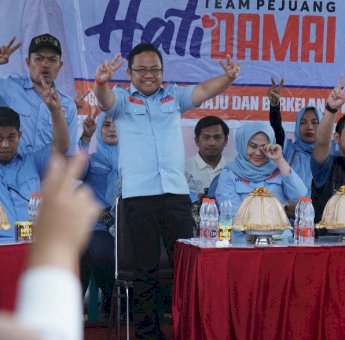 Hati Damai Komitmen Bangun Peningkatan Infrastruktur Jalan di Desa