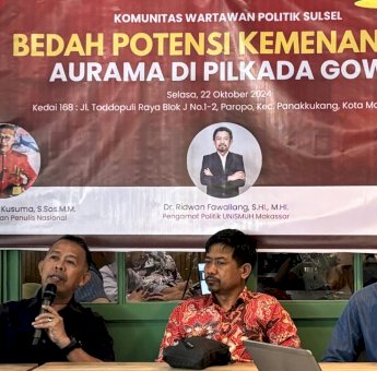 Rekam Jejak Menjanjikan, Pasangan Aurama Jadi Favorit di Pilkada Gowa 2024