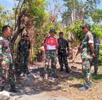 Dansatgas TMMD Kodim 1425 Jeneponto Tinjau 5 Titik Sumur Bor Program TNI Manunggal Air Bersih