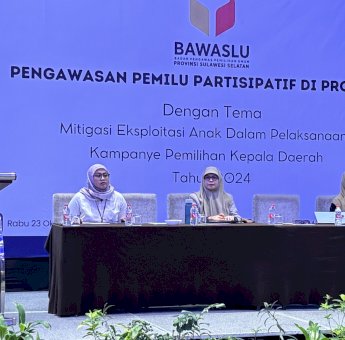 Bawaslu Sulsel Perkuat Mitigasi, Cegah Eksploitasi Anak Saat Tahapan Kampanye