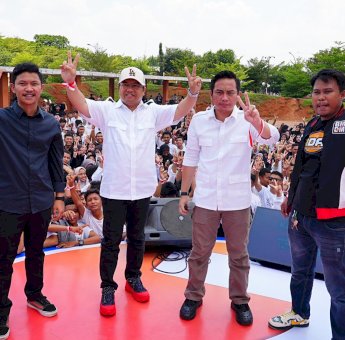 Momentum Sumpah Pemuda, Komunitas Anak Muda Gowa Berikrar Dukung Hati Damai