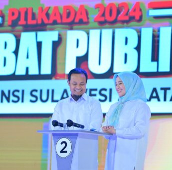 Debat Perdana Pilgub Sulsel 2024, Fatmawati Rusdi Tegaskan Kerja Nyata Lebih Baik Daripada Janji Belaka