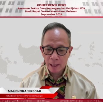 RDK OJK: Oktober 2024 Stabilitas Jasa Keuangan Positif dan Stabil