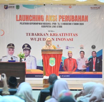 Lima Aksi Perubahan Resmi Dilaunching Bupati Luwu Utara