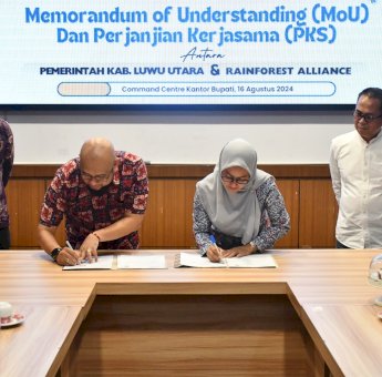 Komitmen Pemda Luwu Utara Wujudkan Landscape Sehat di Bumi La Maranginang