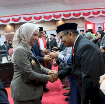 35 Anggota DPRD Lutra Dilantik Indah Putri Indriani Sampaikan Pentingnya Kolaborasi Eksekutif Dan Legislatif