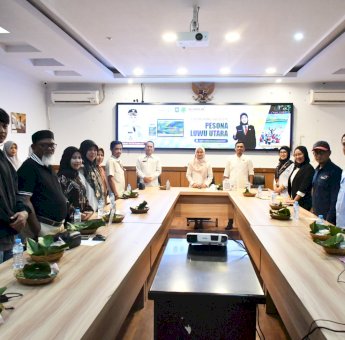 Resmikan Website Pesona Bulan Luwu Utara, Indah : Tingkatpak Pelayanan Pariwisata