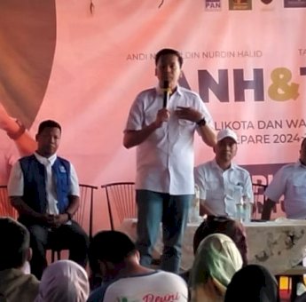 ANH-TQ Janjikan Lapangan Sepak Bola dan Kawasan UMKM di Parepare