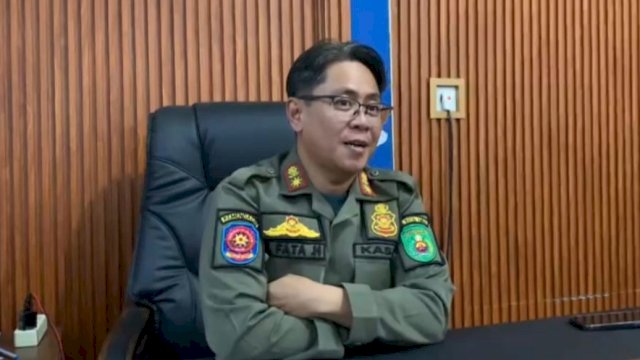 Kepala Satuan (Kasat) Polisi Pamong Praja (Pol PP) Kutai Timur, Fata Hidayat.