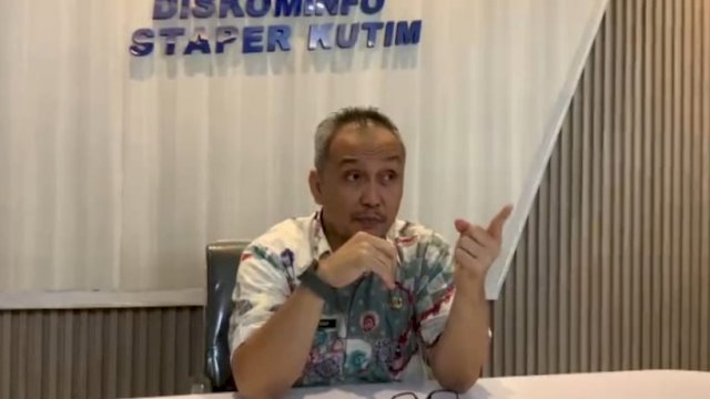 Kepala Diskominfo Staper Kutim, Ronny Bonar Hamonangan Siburian.