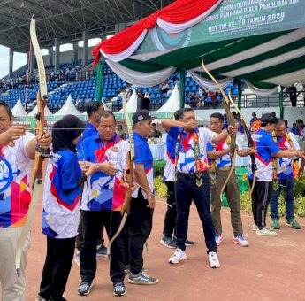 Kejuaraan Panahan Piala Panglima TNI Resmi Dibuka, Rasman: Peluang Emas Bagi Atlet Muda Kaltim