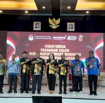 Debat Kedua Pilkada Papua Selatan, 4 Cawagub Tampil Percaya Diri