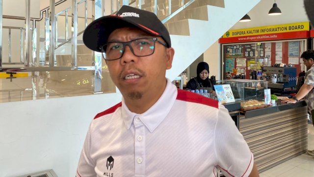 Kepala Bidang Peningkatan Prestasi Olahraga Dispora Kaltim, Rasman.(Dok. Republiknews.co.id / Nr)