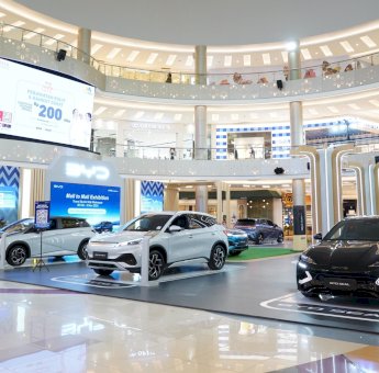 BYD Indonesia Kenalkan Kendaraan Ramah Lingkungan ke Warga Makassar