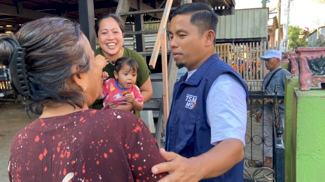 Ket: Tasming Hamid dan Hermato saat blusukan di Watang Soreang
