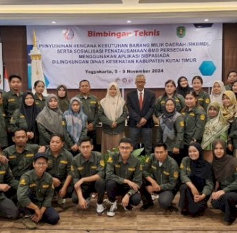 Tindaklanjuti Permendagri Tentang BMD, Dinkes Kutim Gelar Bimtek