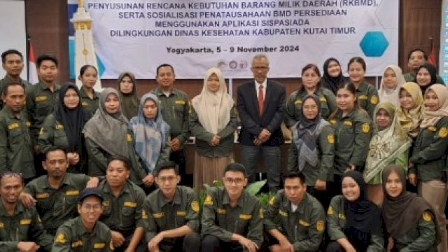 Dinkes Kutai Timur (Kutim) melaksanakan Bimbingan Teknis (Bimtek) penyusunan Rencana Kebutuhan Barang Milik Daerah (RKBMD).