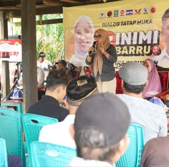 Kampanye di Pujanating: Andi Ina Janji Lapangan Kerja dan Beasiswa untuk Barru
