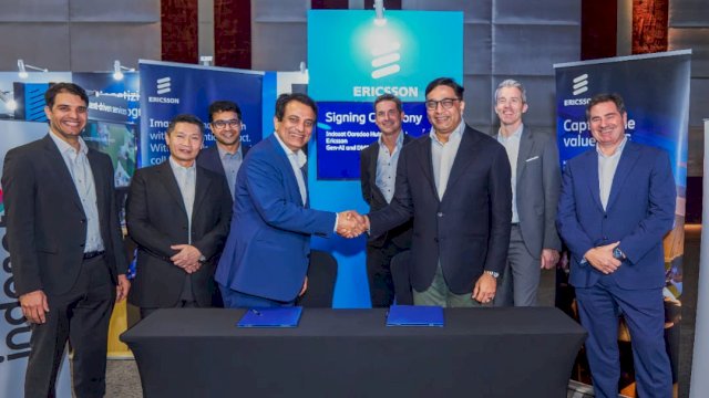 Indosat Ooredoo Hutchison (IOH) berkolaborasi dengan salah satu mitra strategis&nbsp;yakni Ericsson dengan meluncurkan Digital Monetization Platform&nbsp;(DMP)&nbsp;full-stack&nbsp;pertama di dunia. (Dok. Indosat Ooredoo Hutchison)