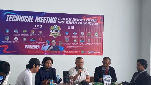 Suasana technical meeting di Gedung Tower Kadrie Oening.(Dok.Republiknews.co.id/Nr)