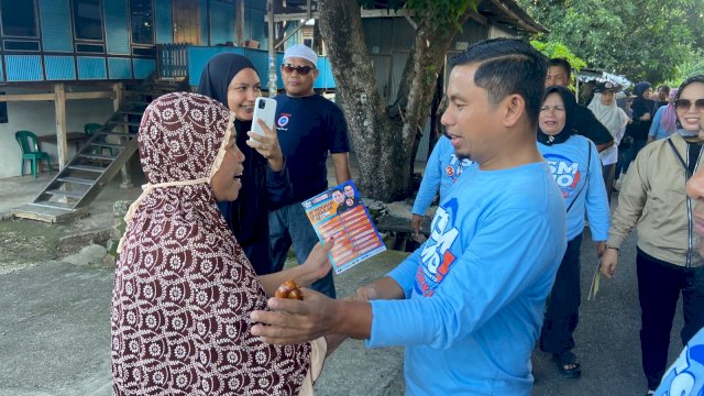 Ket: Tasming Hamid dan Hermato Blusukan di Lompoe