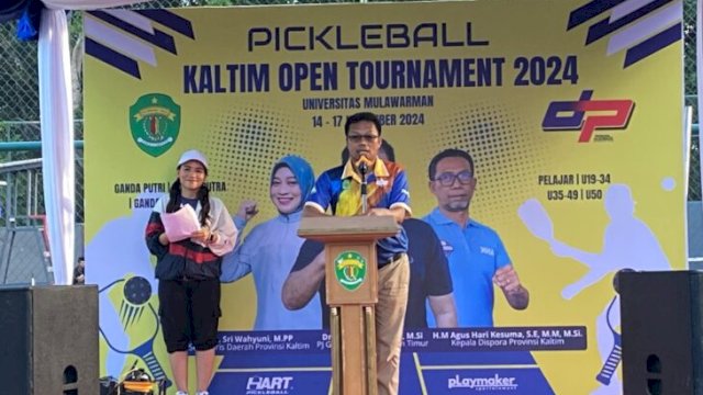 Ketua Pelaksana Turnamen sekaligus Analis Kebijakan Ahli Madya Bidang Pemberdayaan Pemuda Dispora Kaltim, Hasbar Mara.(Dok.Republiknews.co.id/Nr)