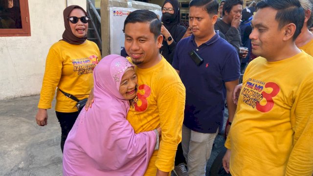 Ket: Tasming Hamid dan Hermato saat Blusukan di Kampung Pisang