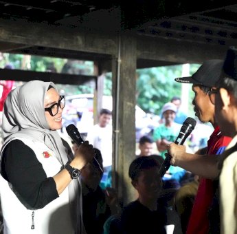 Andi Ina Kartika Sari Kunjungi Dusun Tille, Komitmen Bangun Infrastruktur dan Kesejahteraan Warga