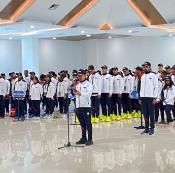 Dispora Kaltim Berangkatkan Kontingen untuk Pra Popnas 2024 di Kendari