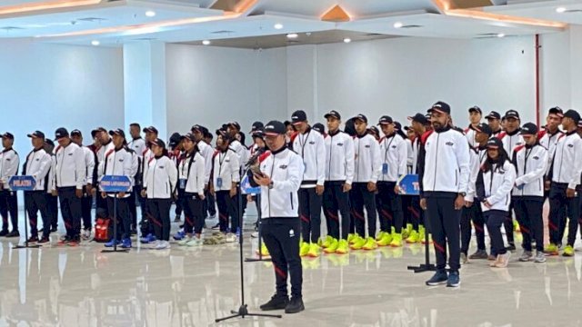 Kontingen Kaltim yang akan berlaga di Pra Popnas Kendari.(Dok.Republiknews.co.id/Nr)