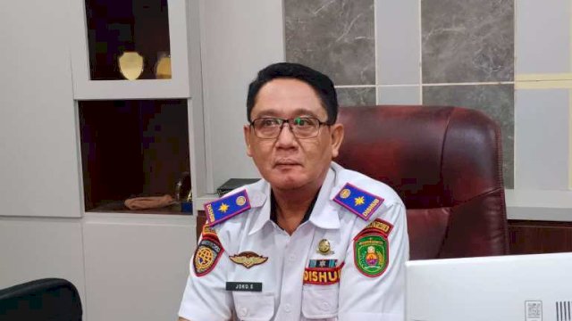 Kepala Dinas Perhubungan Kutai Timur, Joko Suprianto.