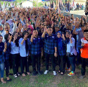 Dukungan Warga Lemoe Mengalir, Tasming-Hermanto Komitmen Bawa Parepare Terbaik, Sejahtera dan Maju