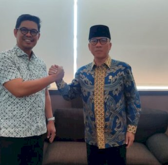 Bertemu Menteri Desa, Edy Manaf Bahas Aparat dan Pendamping Desa