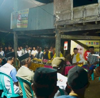 Kampanye di Desa Bulo Bulo, Andi Ina Janjikan Infrastruktur, Pertanian, dan Pendidikan Lebih Baik