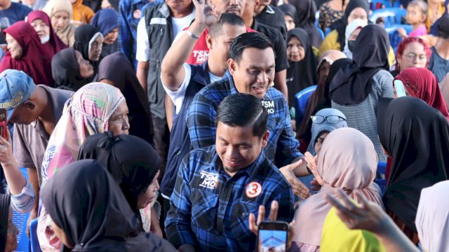 Ket: Tasming Hamid dan Hermato kampanye di Soreang 