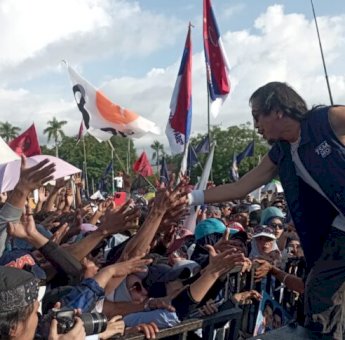 Dimeriahkan Band Radja, Ribuan Warga Parepare Tumpah Ruah dalam Kampanye Akbar TSM-MO