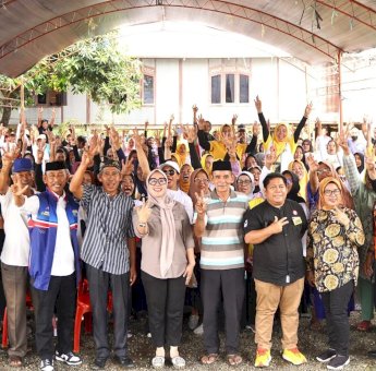 Kampanye di Jalange Mallawa, Andi Ina Prioritaskan Perbaikan Infrastruktur Jika Diberi Amanah Memimpin Barru