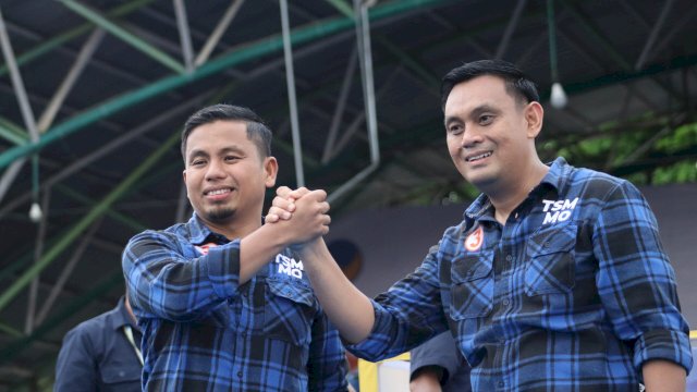 Ket: Calon Wali Kota dan Wakil Wali Kota Parepare, Tasming Hamid dan Hermato 